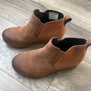 Sorel Brown Ankle Boots